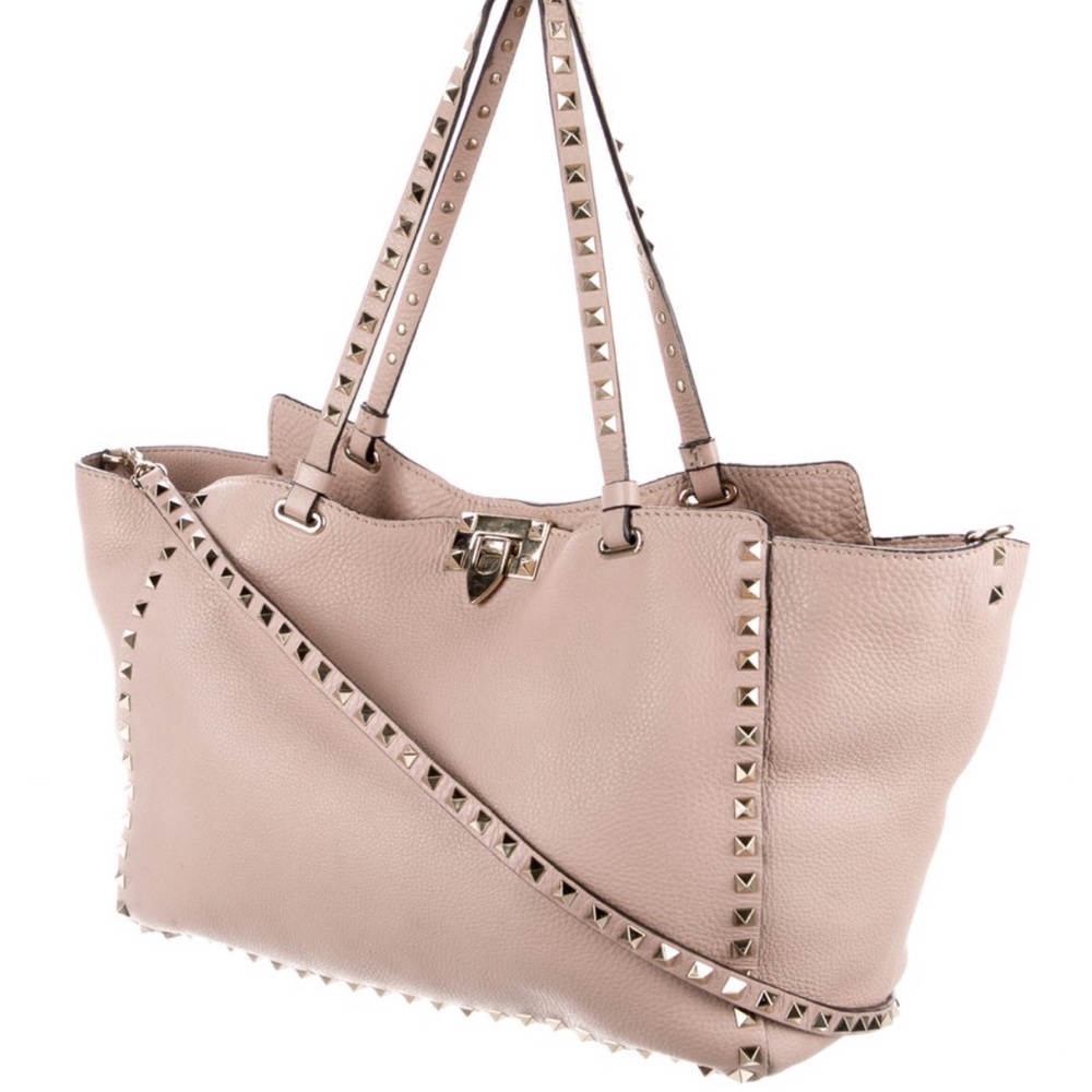 Valentino Rockstud Leather Tote